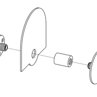 PRIORMADE Modern Wall Hooks in Dark Teal (Set of 3) *New release*