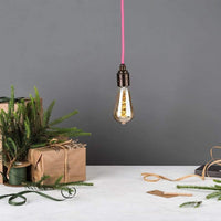 PRIORMADE Simple Pendant Lamp Simple pendant lamp - Blue Teal (bulb included)
