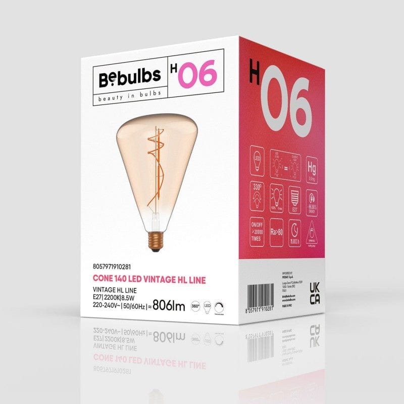 PRIORMADE Bulb Science Cone Bulb - Golden