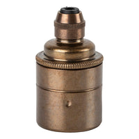 PRIORMADE Lamp Parts E27/Screw Lamp Holder - Plain - Pendant Cord Grip Lamp Parts