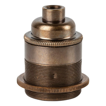 PRIORMADE Lamp Parts E27/Screw Lamp Holder - With Shade Ring Lamp Parts