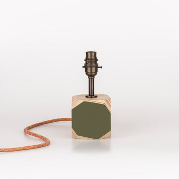 Priormade Geo Lamp Geo 100 Lamp in Olive