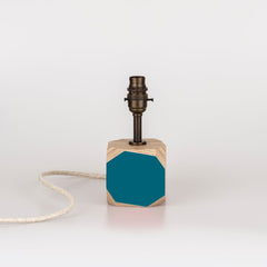 Priormade Geo Lamp Geo 100 Lamp in Petrol Blue