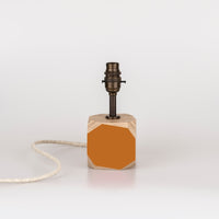 Priormade Geo Lamp Geo 100 Lamp in Rust Orange