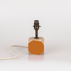 Priormade Geo Lamp Geo 100 Lamp in Rust Orange