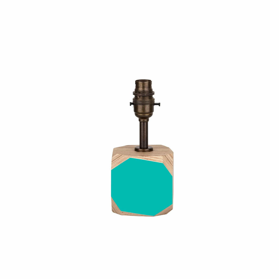 Priormade Geo Lamp Geo 100 Lamp in Turquoise