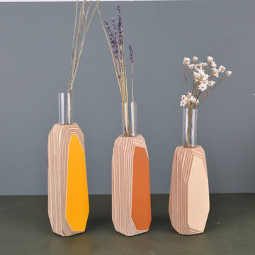 Priormade Geo Vases  - Multiple colours and sizes