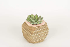 Priormade Geo Vessel Geo Vessel - Blush Pink (top)
