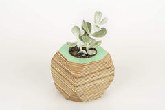 Priormade Geo Vessel Geo Vessel - Mint Green (top)