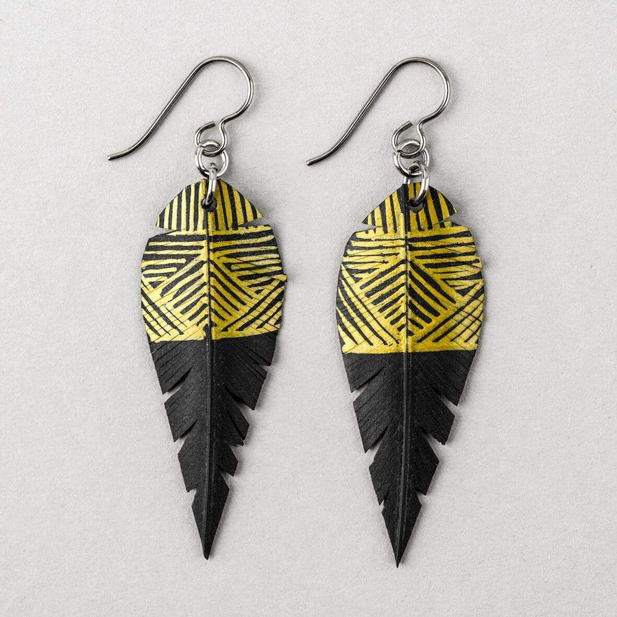 PRIORMADE Inner tube earrings Inner Tube Earrings - Gold lines
