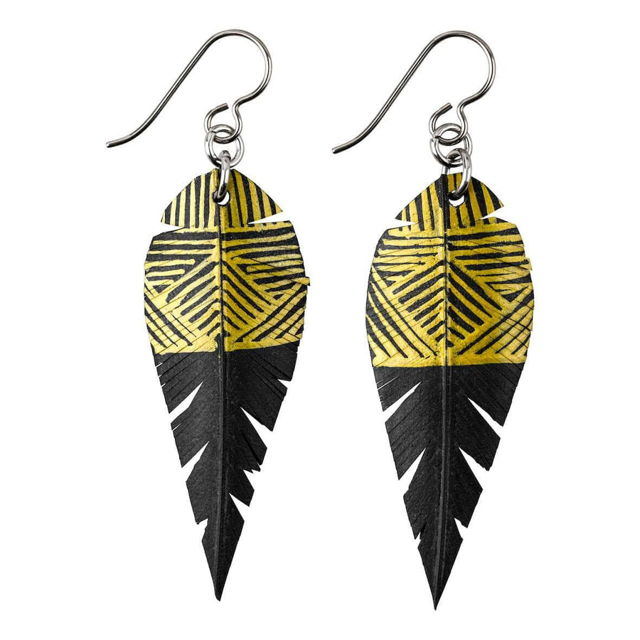 PRIORMADE Inner tube earrings Inner Tube Earrings - Gold lines
