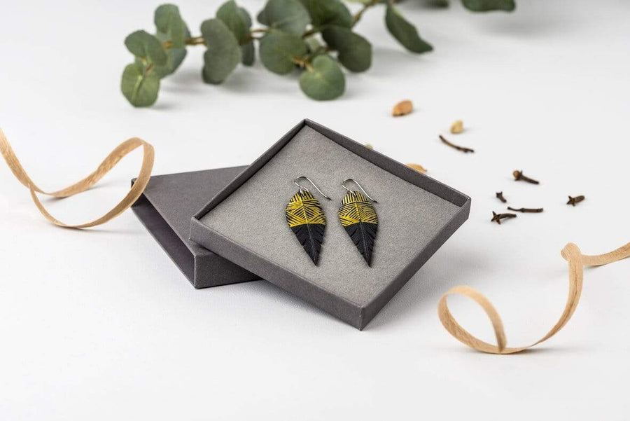 PRIORMADE Inner tube earrings Inner Tube Earrings - Gold lines