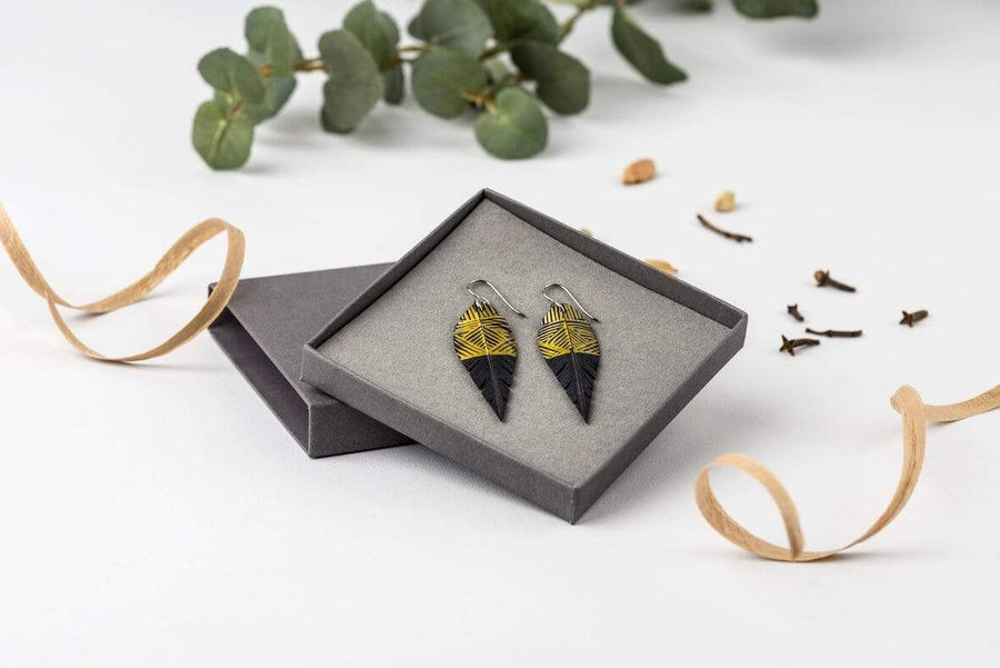 PRIORMADE Inner tube earrings Inner Tube Earrings - Gold lines