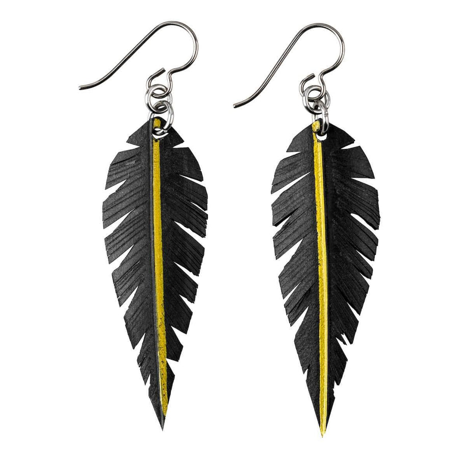 PRIORMADE Inner tube earrings Inner Tube Earrings - Gold Stripe