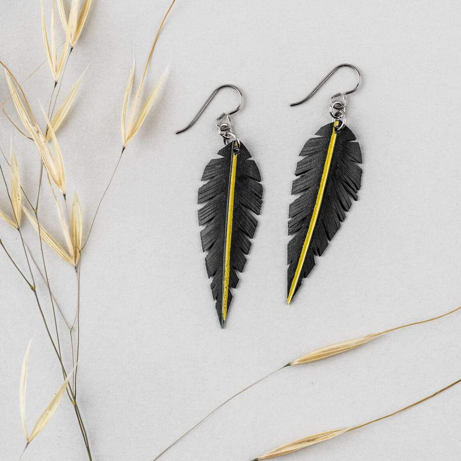 PRIORMADE Inner tube earrings Inner Tube Earrings - Gold Stripe