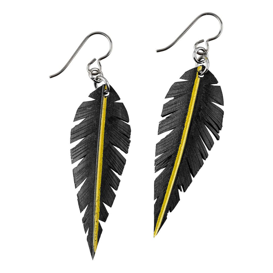 PRIORMADE Inner tube earrings Inner Tube Earrings - Gold Stripe