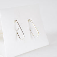 Priormade ‘Jay’ -  Eco Silver Earrings