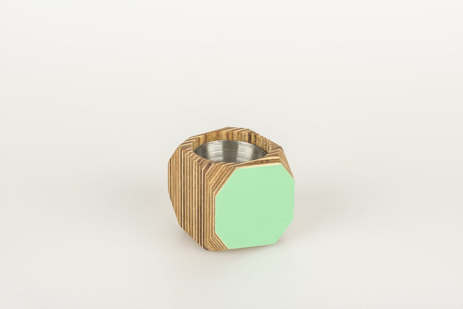 Priormade Mini Geo Vessel Mini Geo Vessels - Mint Green