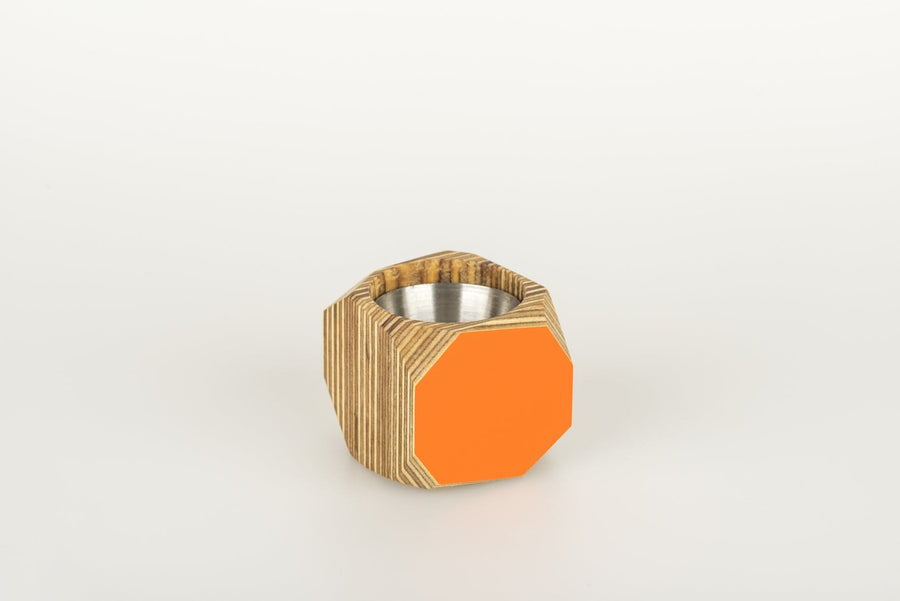 Priormade Mini Geo Vessel Mini Geo Vessels - Orange