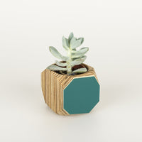 Priormade Mini Geo Vessel Mini Geo Vessels - Teal