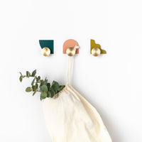 PRIORMADE MIX AND MATCH - Modern Wall Hooks (Set of 3)