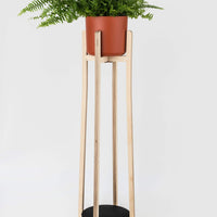 Priormade Plant stand Tall Plant Stand (Charcoal)