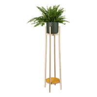 Priormade Plant stand Tall Plant Stand (Marigold Yellow)