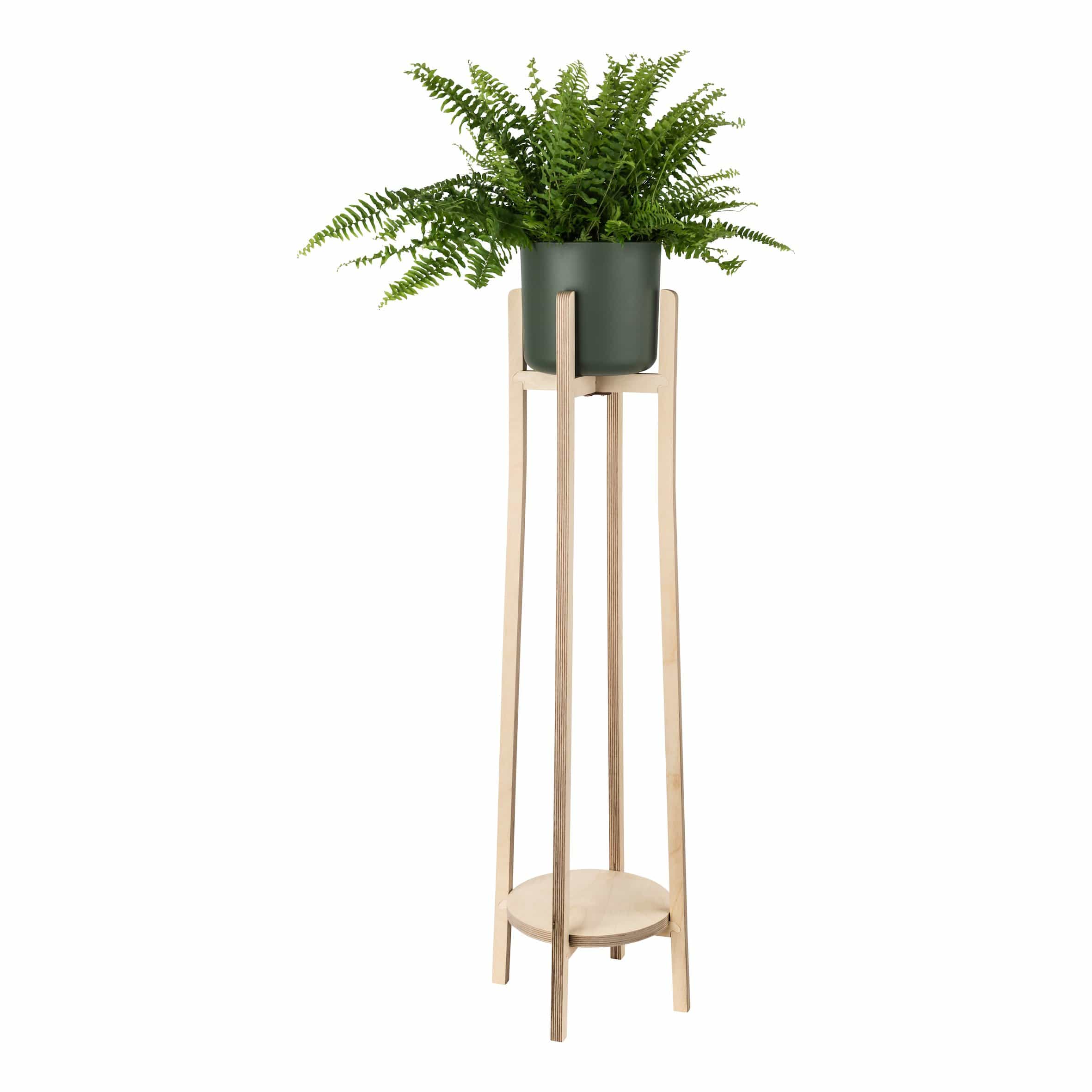 H.W.F PLANTER STAND”HIGH“ Tall Plant Stand (Natural) – PRIORMADE