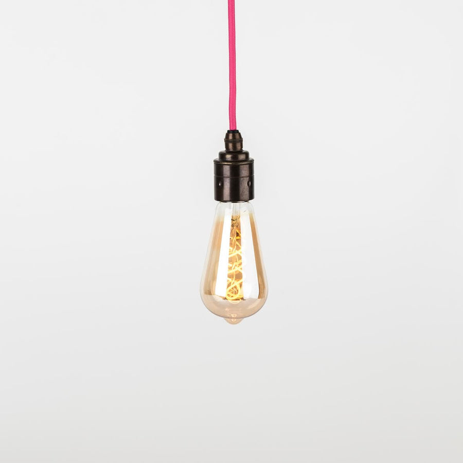 PRIORMADE Simple Pendant Lamp Simple pendant lamp - Fawn Brown (bulb included)