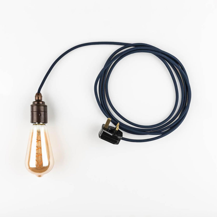 PRIORMADE Simple Pendant Lamp Simple pendant lamp - Navy (bulb included)