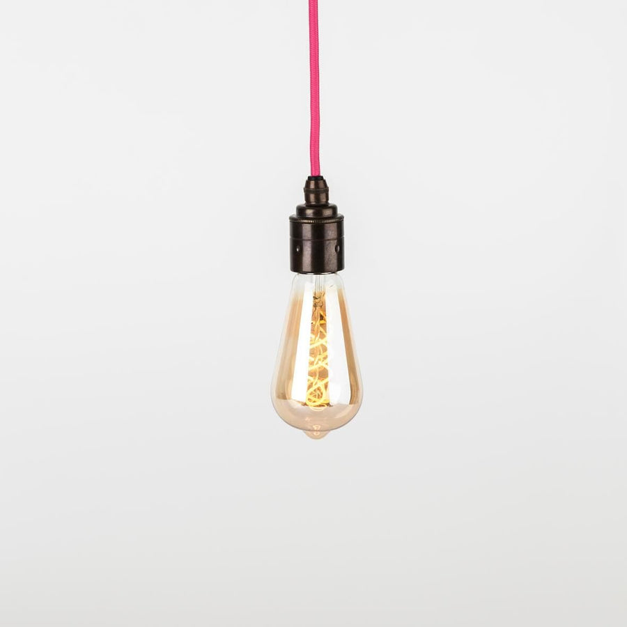 PRIORMADE Simple Pendant Lamp Simple pendant lamp - Neon Pink (bulb included)