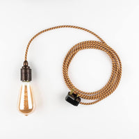 PRIORMADE Simple Pendant Lamp Simple pendant lamp - Orange Mix (bulb included)