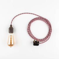 PRIORMADE Simple Pendant Lamp Simple pendant lamp - Pink Mix (bulb included)